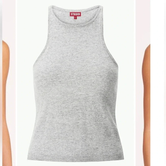 Staud Ayana Wool Blend Racerback Tank - Picture 8 of 8